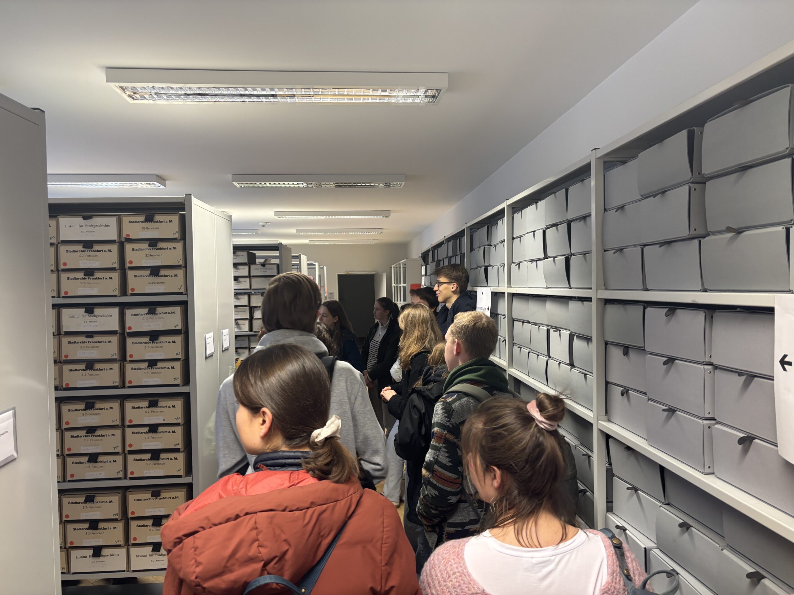 Geschichtsprojekt in der Q2: Spurensuche im Institut für Stadtgeschichte